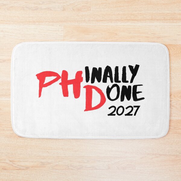 Item preview, Phinally Done Funny PhD Graduation Class 2027 designed and sold by Artycom.