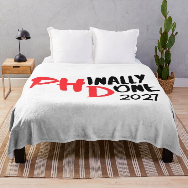 Item preview, Phinally Done Funny PhD Graduation Class 2027 designed and sold by Artycom.