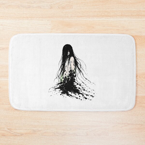 Item preview, Onryo Ghost Ink Splatter Red Eye Gothic Manga designed and sold by chattsuede.