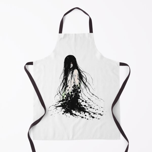 Item preview, Onryo Ghost Ink Splatter Red Eye Gothic Manga designed and sold by chattsuede.