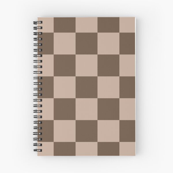 Item preview, Cocoa Brown Checkers Print All Over designed and sold by Feeling Artsy.
