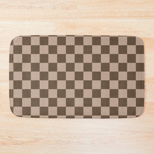 Item preview, Cocoa Brown Checkers Print All Over designed and sold by Feeling Artsy.