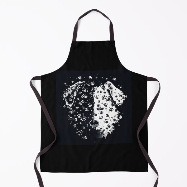 Item preview, Dogs Paw Print Black and White designed and sold by skykarrot.
