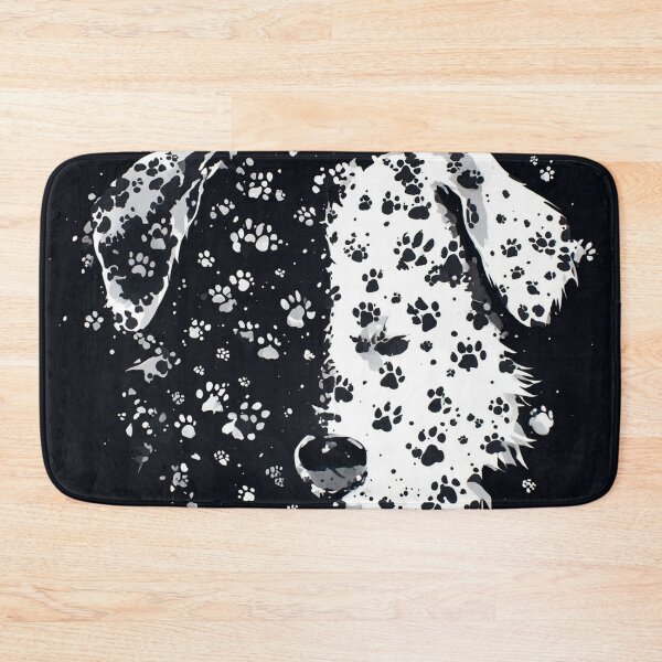 Item preview, Dogs Paw Print Black and White  designed and sold by skykarrot.