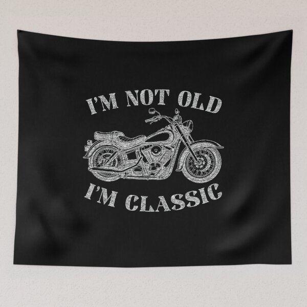 Item preview, Im Not Old Im Classic Motorcycle Vintage Biker Shirt designed and sold by KiblyTees.