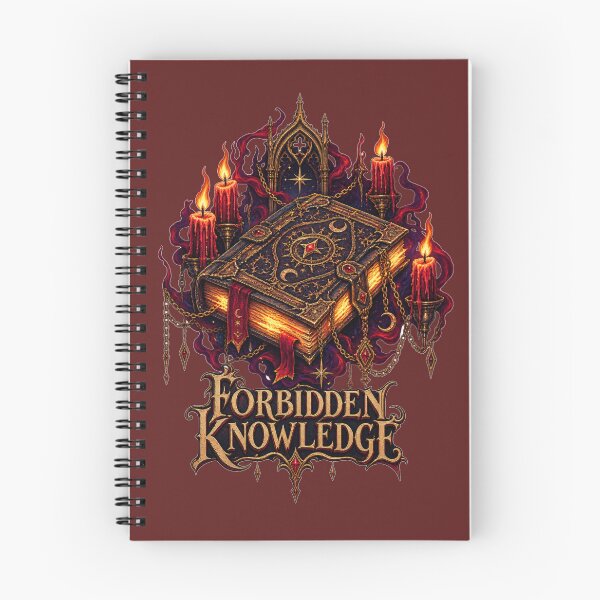 Item preview, Forbidden Knowledge T-Shirt | Gothic Mystical Book Design | Dark Fantasy Academia Tee designed and sold by ElegantPeople.