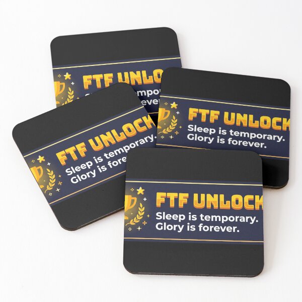 Artikelvorschau, FTF Unlocked Funny Geocaching Achievement Gamer Gift entworfen und verkauft von mnkyride.