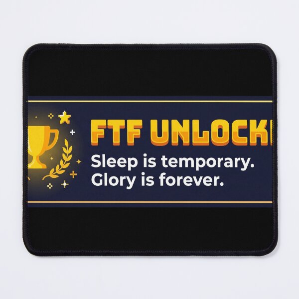 Item preview, FTF Unlocked Funny Geocaching Achievement Gamer Gift designed and sold by mnkyride.