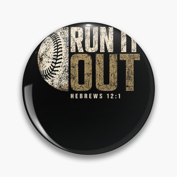 Item preview, Run It Out Hebrews 12:1 designed and sold by Tomtomatos.