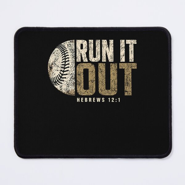 Item preview, Run It Out Hebrews 12:1 designed and sold by Tomtomatos.