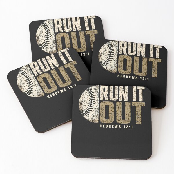 Item preview, Run It Out Hebrews 12:1 designed and sold by Tomtomatos.