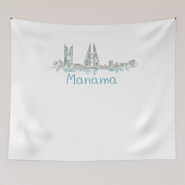 Item preview, Manama Bahrain Souvenir Gift for Tourists designed and sold by MichaeIRellov.