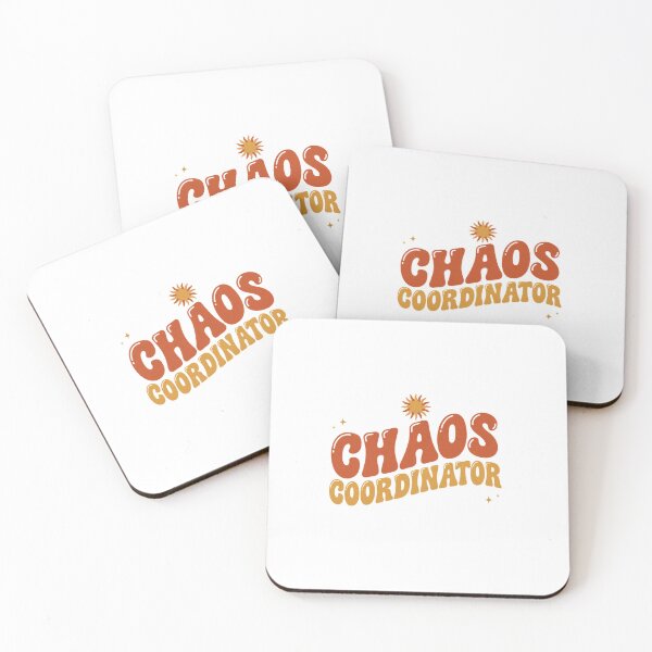 Item preview, Chaos Coordinator" retro groovy designed and sold by Brand Uno Studio.