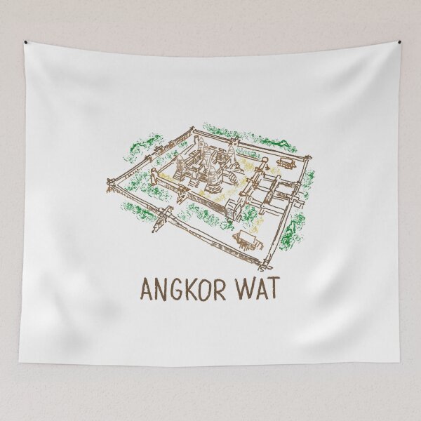 Item preview, Angkor Wat Cambodia Souvenir Gift for Tourists designed and sold by MichaeIRellov.