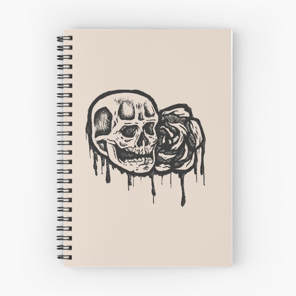 Item preview, Skull & Rose | Dark Gothic Tattoo Art | Beauty & Death designed and sold by Half Mess.