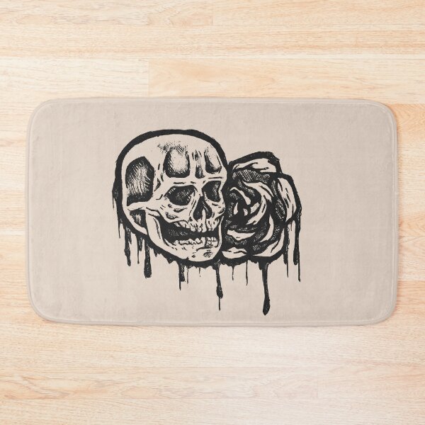Item preview, Skull & Rose | Dark Gothic Tattoo Art | Beauty & Death designed and sold by Half Mess.
