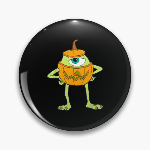 Item preview, And Monsters Inc. Mike Pumpkin Halloween designed and sold by DaveBevitt.