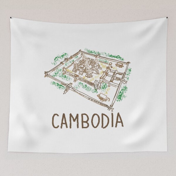 Item preview, Angkor Wat Cambodia Souvenir Gift for Tourists designed and sold by MichaeIRellov.