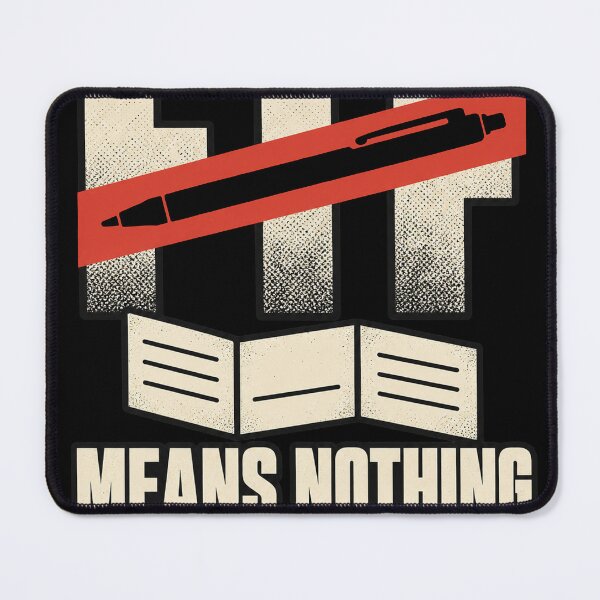 Item preview, FTF Means Nothing Without a Pen – Geocaching Humor designed and sold by mnkyride.