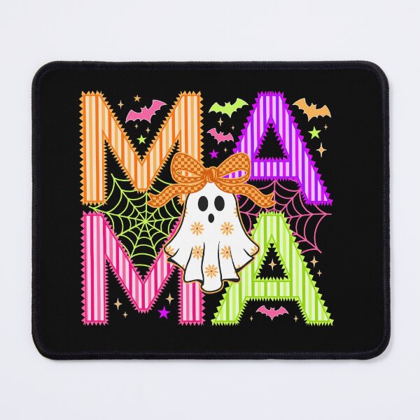 Item preview, Retro Halloween Mama Ghost Spooky Bats Autumn Boho Design designed and sold by styleonestaa.