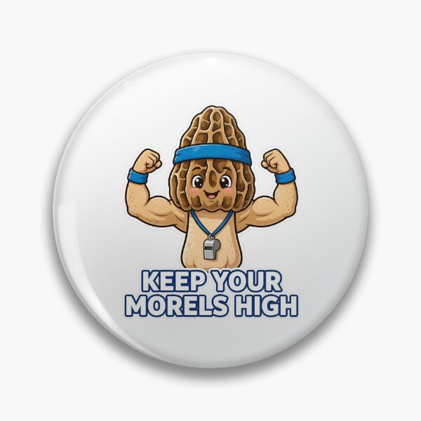 Item preview, Keep Your Morels High Funny Morale Mushroom Gift designed and sold by ItsTheBeaz.
