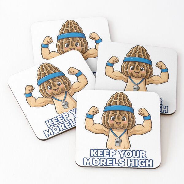 Item preview, Keep Your Morels High Funny Morale Mushroom Gift designed and sold by ItsTheBeaz.