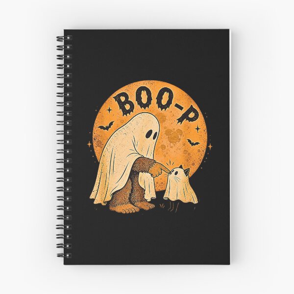 Item preview, Boo Boo-p Bigfoot Ghost Funny Halloween Bigfoot Lovers Cat Mom designed and sold by Byhergawaa.