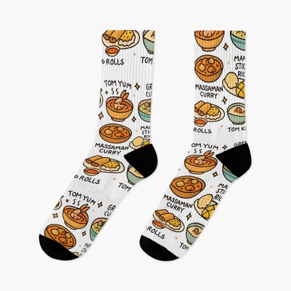 Item preview, Cute Thai Food Vibe designed and sold by SoSoSeahorse.