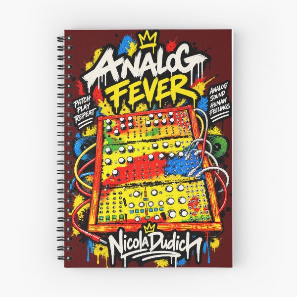 Item preview, Analog Fever – Colorful Modular Synthesizer Art designed and sold by NicolaDudich.