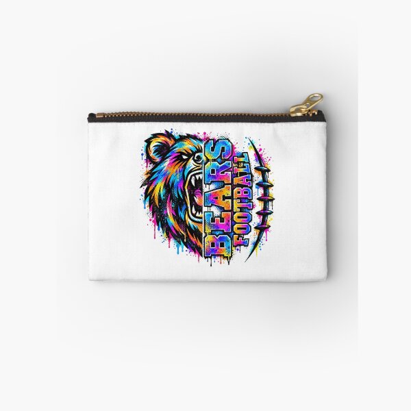 Item preview, Chicago-Bears Football Colorful Graffiti Splatter Bear Graphic designed and sold by DYALEEZ-XCR.