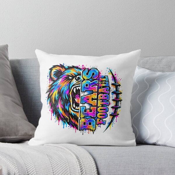 Item preview, Chicago-Bears Football Colorful Graffiti Splatter Bear Graphic designed and sold by DYALEEZ-XCR.