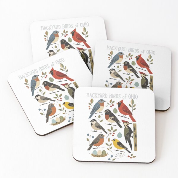 Item preview, Backyard Birds of Ohio designed and sold by ToyoTees.