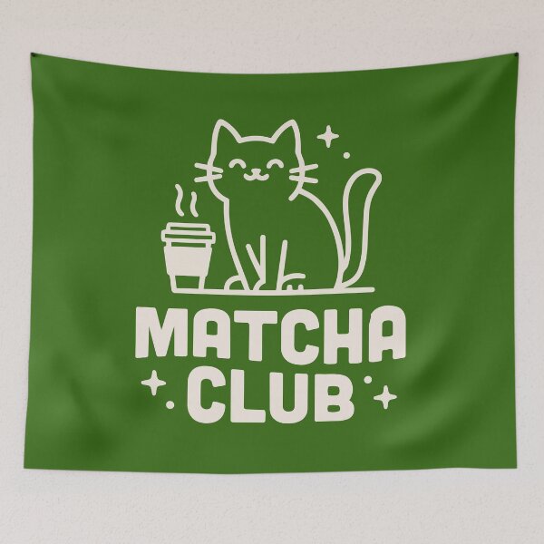 Item preview, MATCHA CLUB designed and sold by Geraldine Amesty.