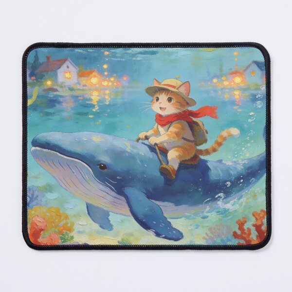 Item preview, Whiskers Beneath the Blue: An Underwater Adventure designed and sold by BlareBlare.
