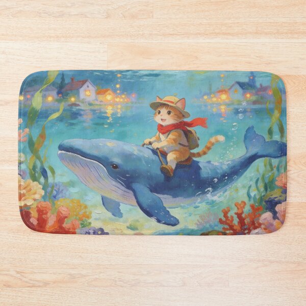 Item preview, Whiskers Beneath the Blue: An Underwater Adventure designed and sold by BlareBlare.