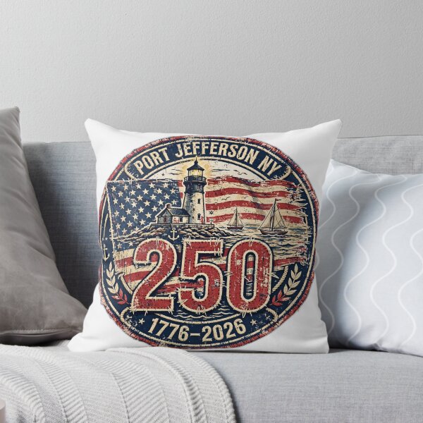 Item preview, Port Jefferson NY 250 Shirt | America 250 Patriotic Souvenir T-Shirt 1776-2026 designed and sold by FitEnvy.