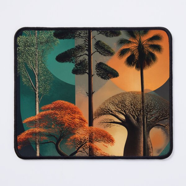 Item preview, Retro Modern Botanical Forest designed and sold by Designed by Cathy <3.