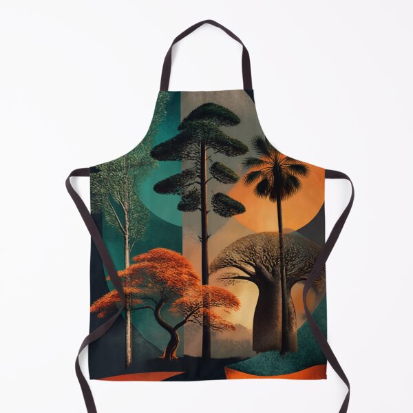 Item preview, Retro Modern Botanical Forest designed and sold by Designed by Cathy <3.