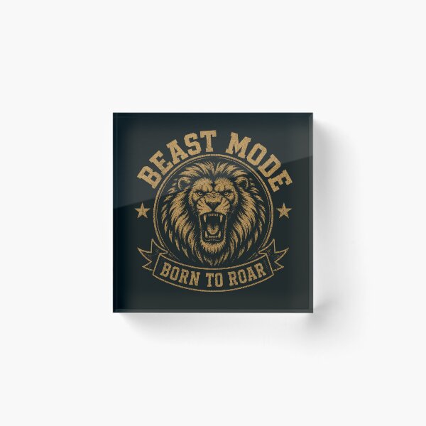 Item preview, Beast Mode Born to Roar | Roaring Lion Fitness designed and sold by MammothArt.