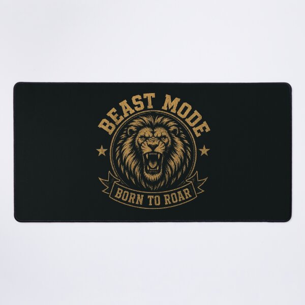 Item preview, Beast Mode Born to Roar | Roaring Lion Fitness designed and sold by MammothArt.