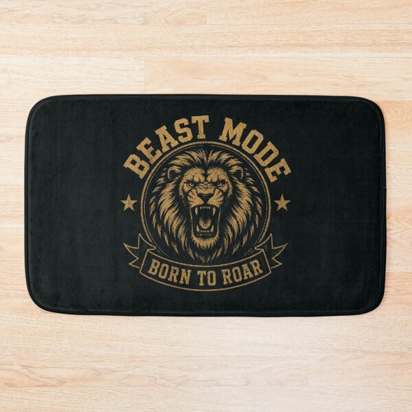 Item preview, Beast Mode Born to Roar | Roaring Lion Fitness designed and sold by MammothArt.