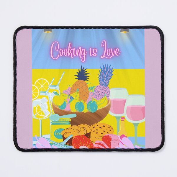 Item preview, Cocinar es amor designed and sold by bohowhimsyart.