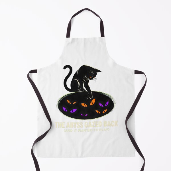 Item preview, Void Cat Gazing Glowing Eyes Goth Philosopher designed and sold by chattsuede.