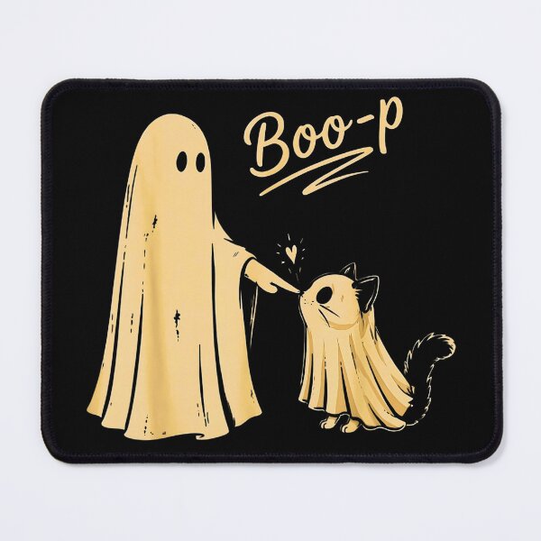 Item preview, Boo Boo-p Bigfoot Ghost Funny Halloween Bigfoot Lovers Cat Mom designed and sold by Byhergawaa.