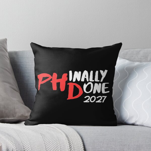 Item preview, Phinally Done Funny PhD Graduation Class 2027 designed and sold by Artycom.