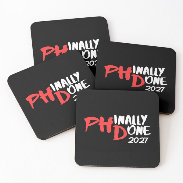 Item preview, Phinally Done Funny PhD Graduation Class 2027 designed and sold by Artycom.