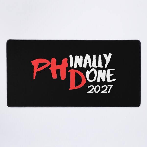 Item preview, Phinally Done Funny PhD Graduation Class 2027 designed and sold by Artycom.