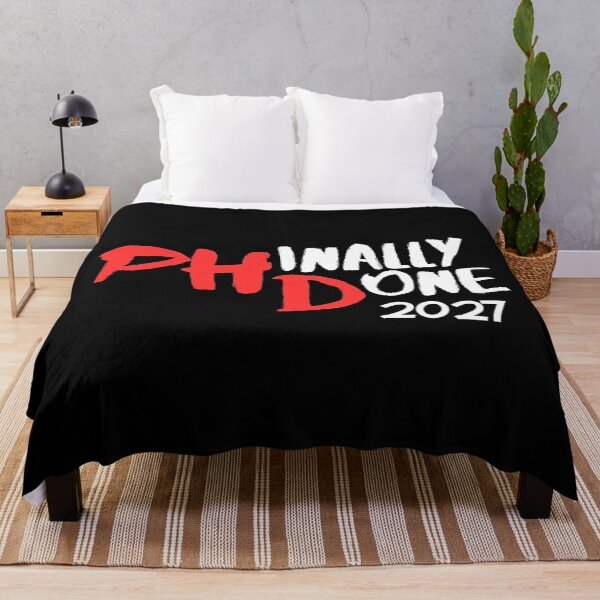 Item preview, Phinally Done Funny PhD Graduation Class 2027 designed and sold by Artycom.