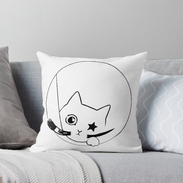 Aperçu de l'œuvre Chat mignon et artistique minimaliste créée et vendue par FarieArt.