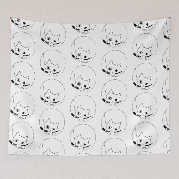 Item preview, Cute Artsy Cat Minimalistic  designed and sold by FarieArt.